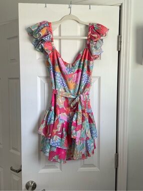 Sincerely Ours Bright Colorful Perfect Romper